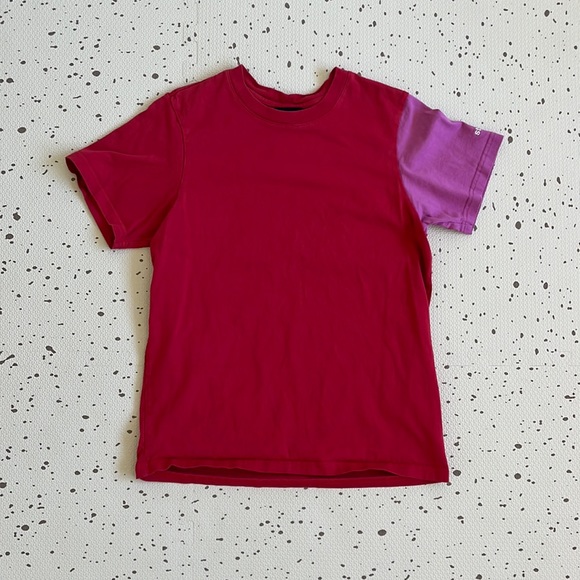 Stussy Other - 💘 STÜSSY - RED & PINK COLORBLOCK SHIRT